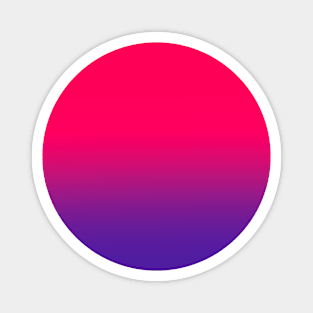 Purple Pink Gradient Magnet